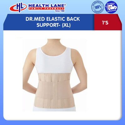 DR.MED ELASTIC BACK SUPPORT- (XL)